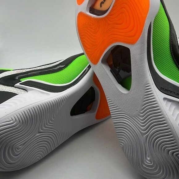 Nike Jordan Tatum 1 White | Orange| Black Home Team DZ3324 108 NWB Men Size 10.5 - Picture 9 of 13